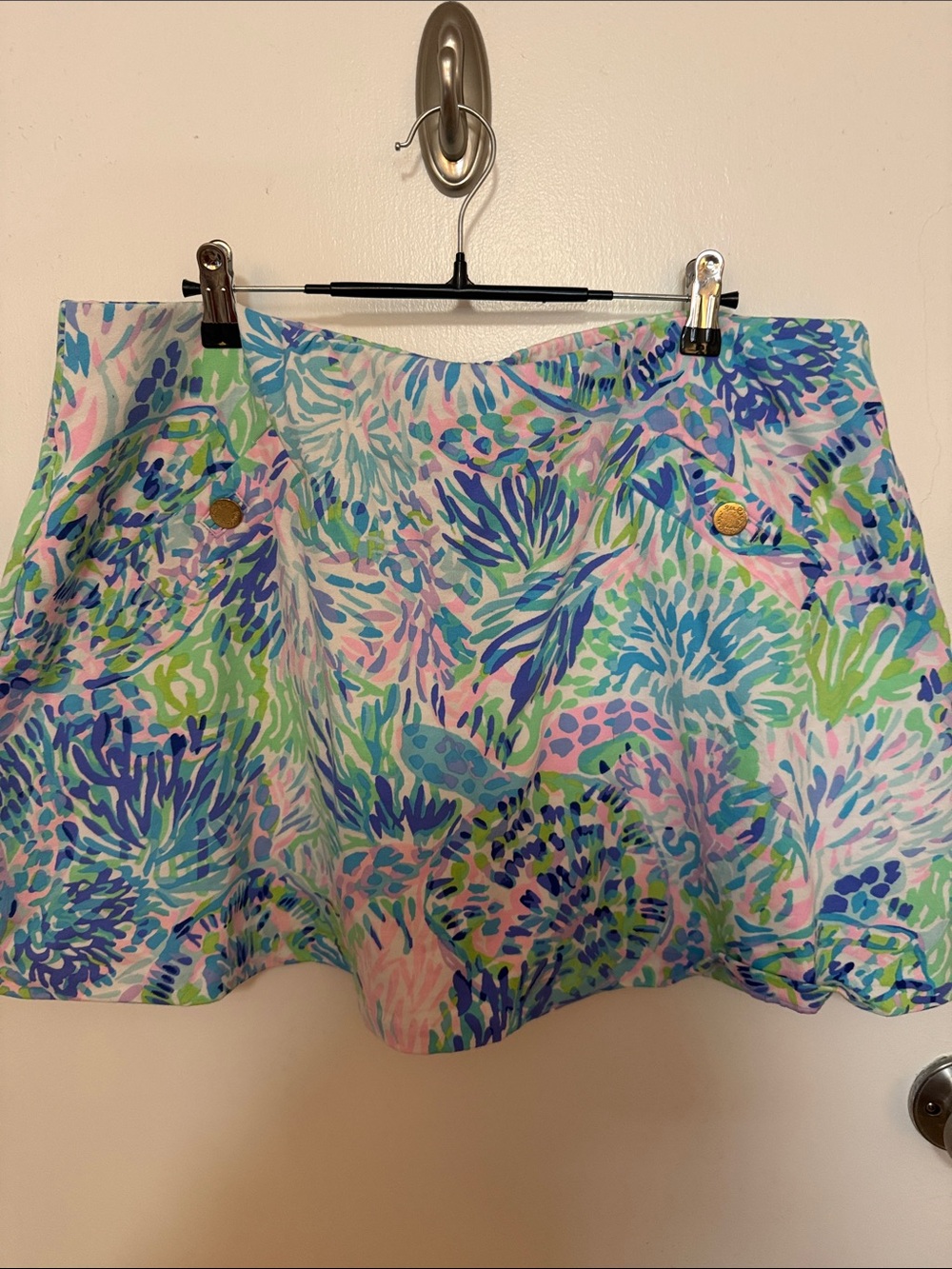 Lilly Pulitzer Button Front Skort